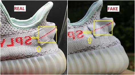 adidas yeezy blue tint real vs fake|adidas yeezy boost 350 blue tint.